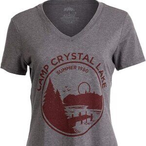 1980 Camp Crystal Lake Counselor T-Shirt-(M) 80s Horror Halloween (Friday 13th)